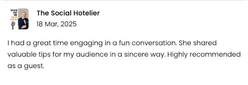 Media Feedback